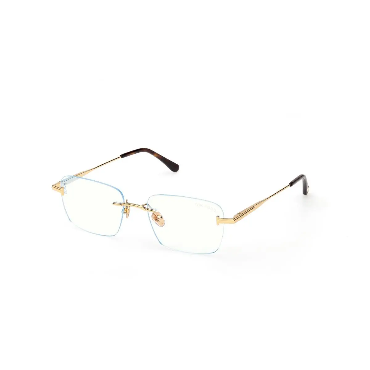 Tom Ford FT 6117-B Shiny Deep Gold / 030 Size 54 Eyeglasses
