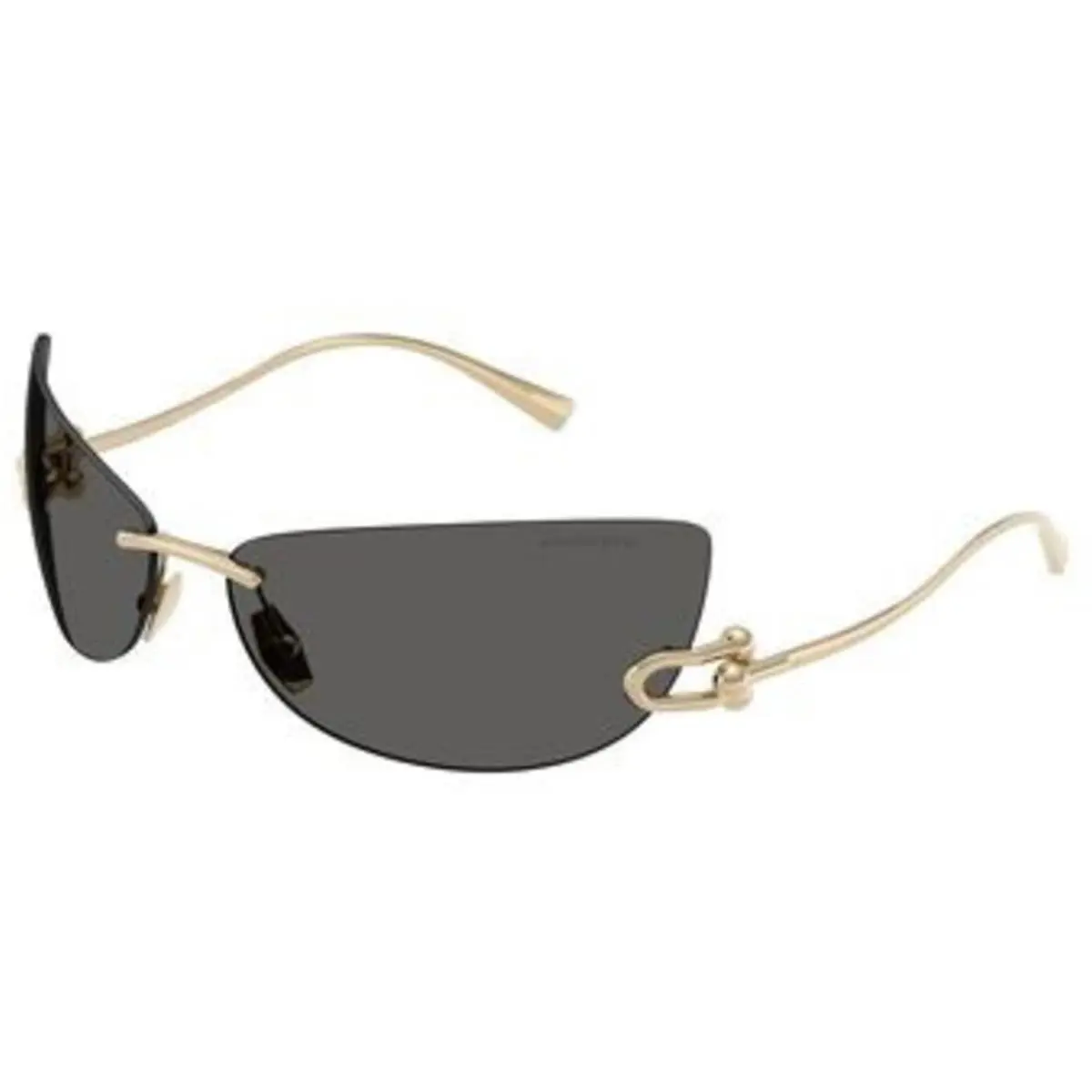 Tiffany TF 3112 K Pale Gold Plated / Dark Gray 6220S4 Size 72 Sunglasses by Tiffany & Co.