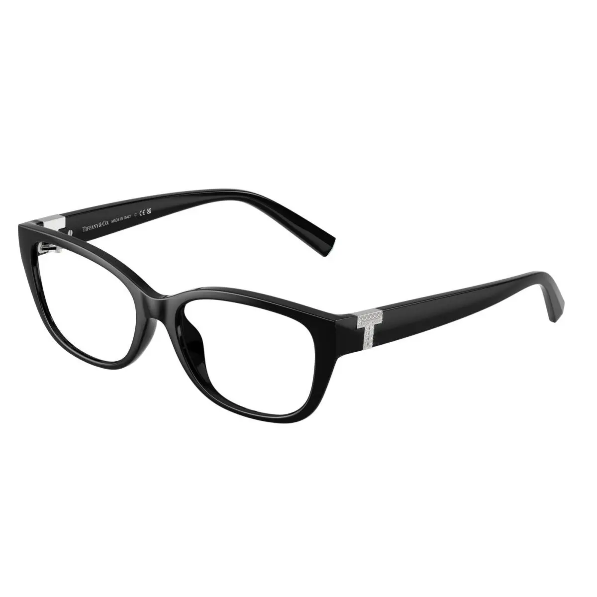 Tiffany TF 2254 BU Black Demo Lens 8001 Size 52 Eyeglasses