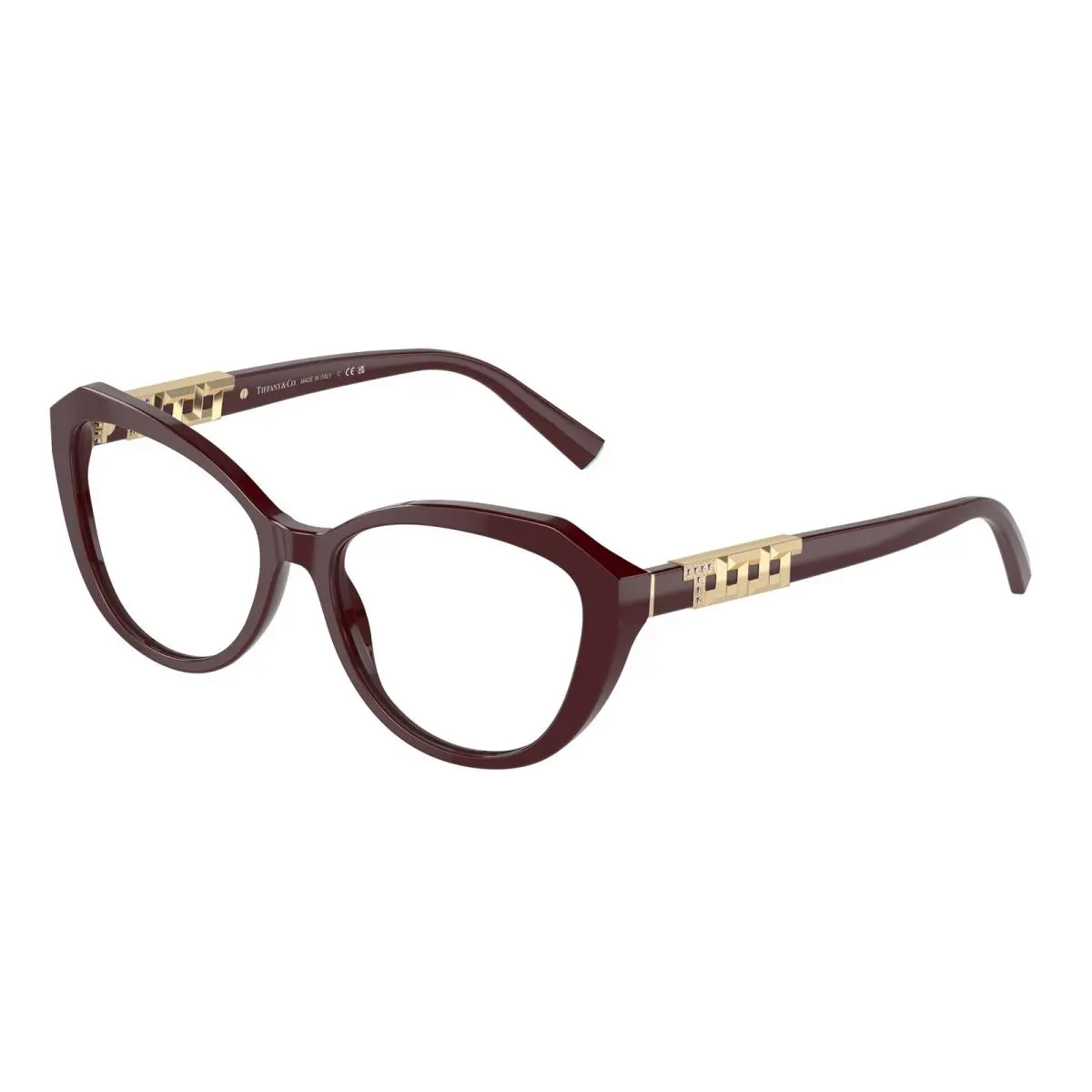 Tiffany TF 2241 B Burgundy 8389 Size 54 Eyeglasses by Tiffany & Co.