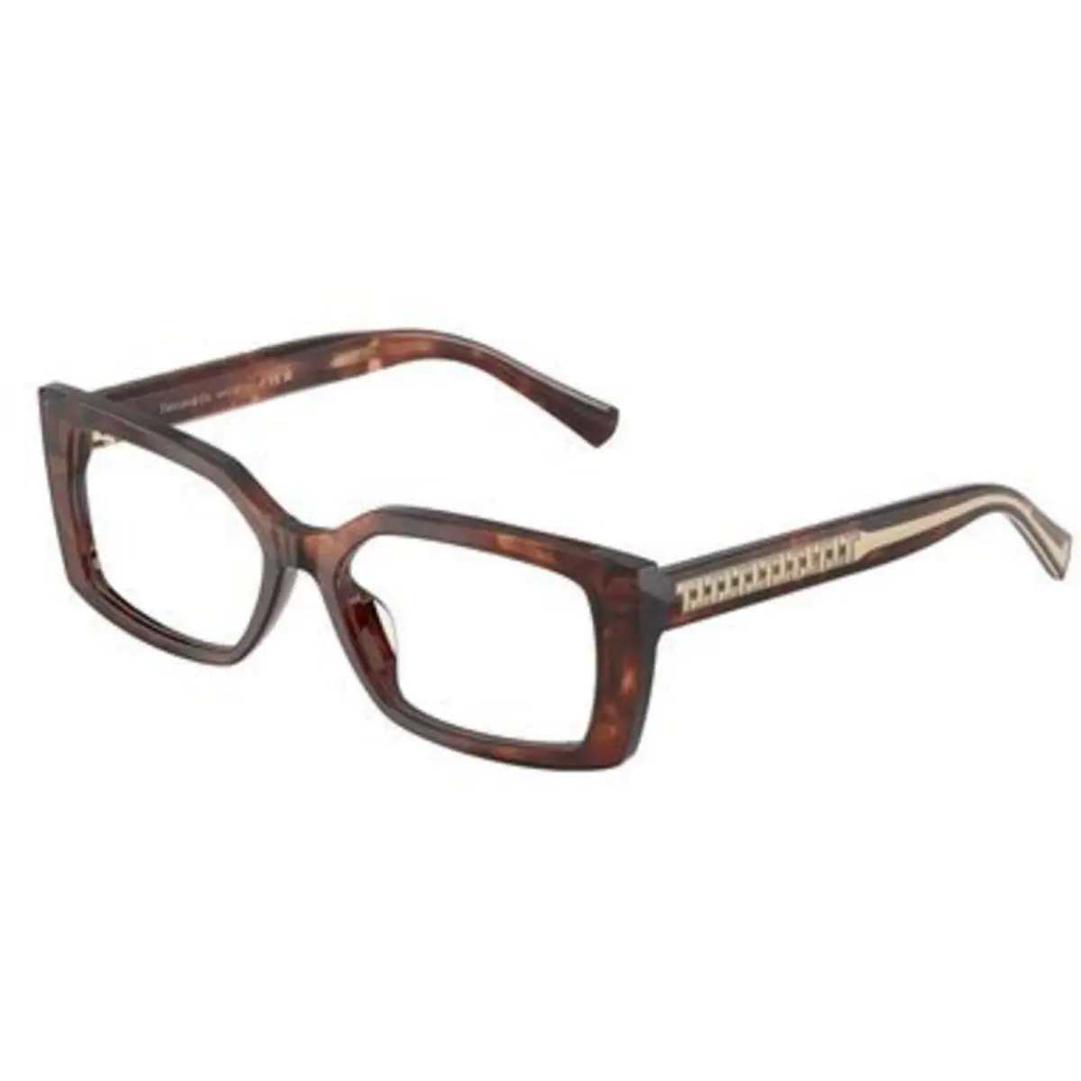 Tiffany TF 2269 U Spotted Brown Havana / Demo Lens 8421 Size 52 Eyeglasses by Tiffany & Co.