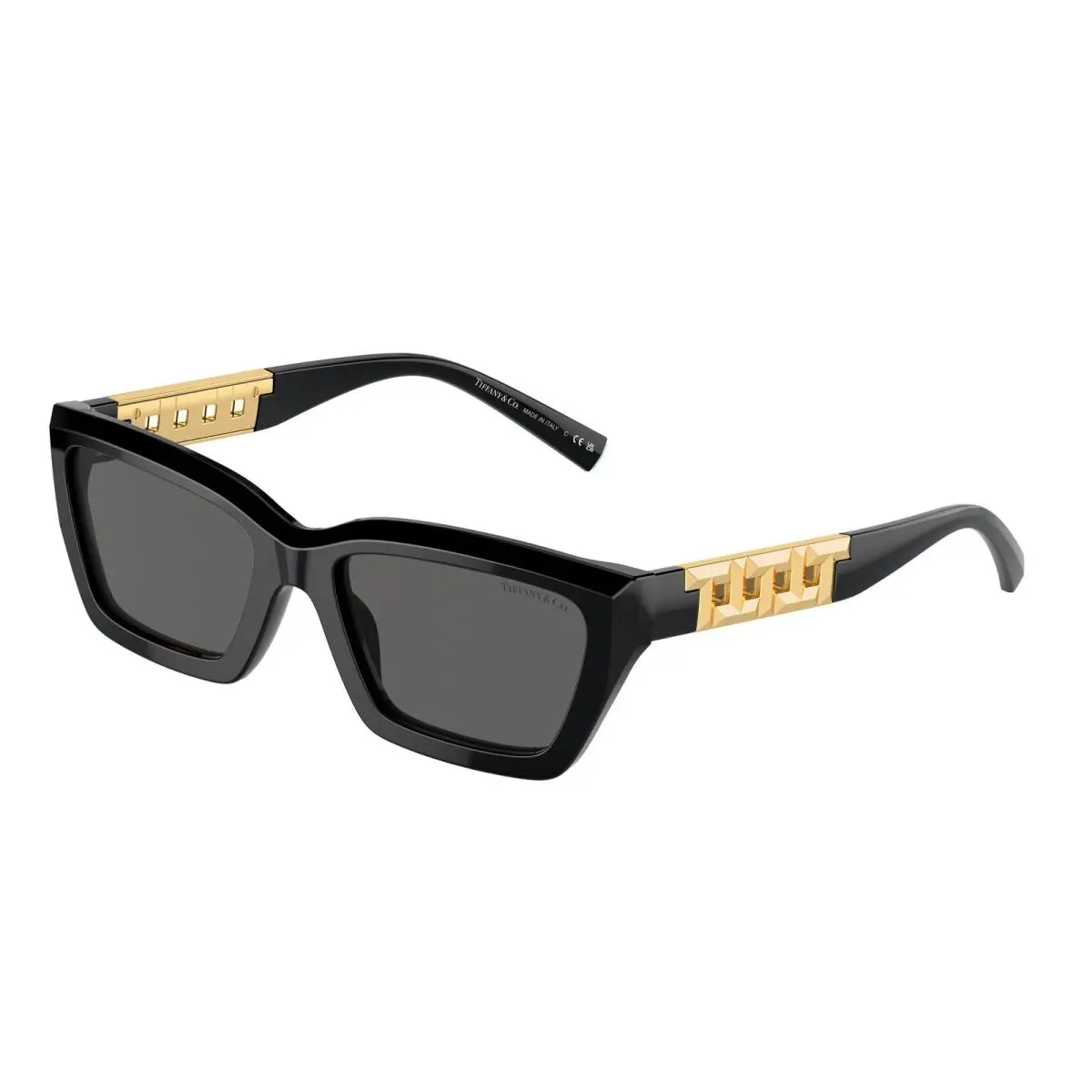 Tiffany TF 4213 Black Dark Grey 8001S4 Size 54 Sunglasses by Tiffany & Co.
