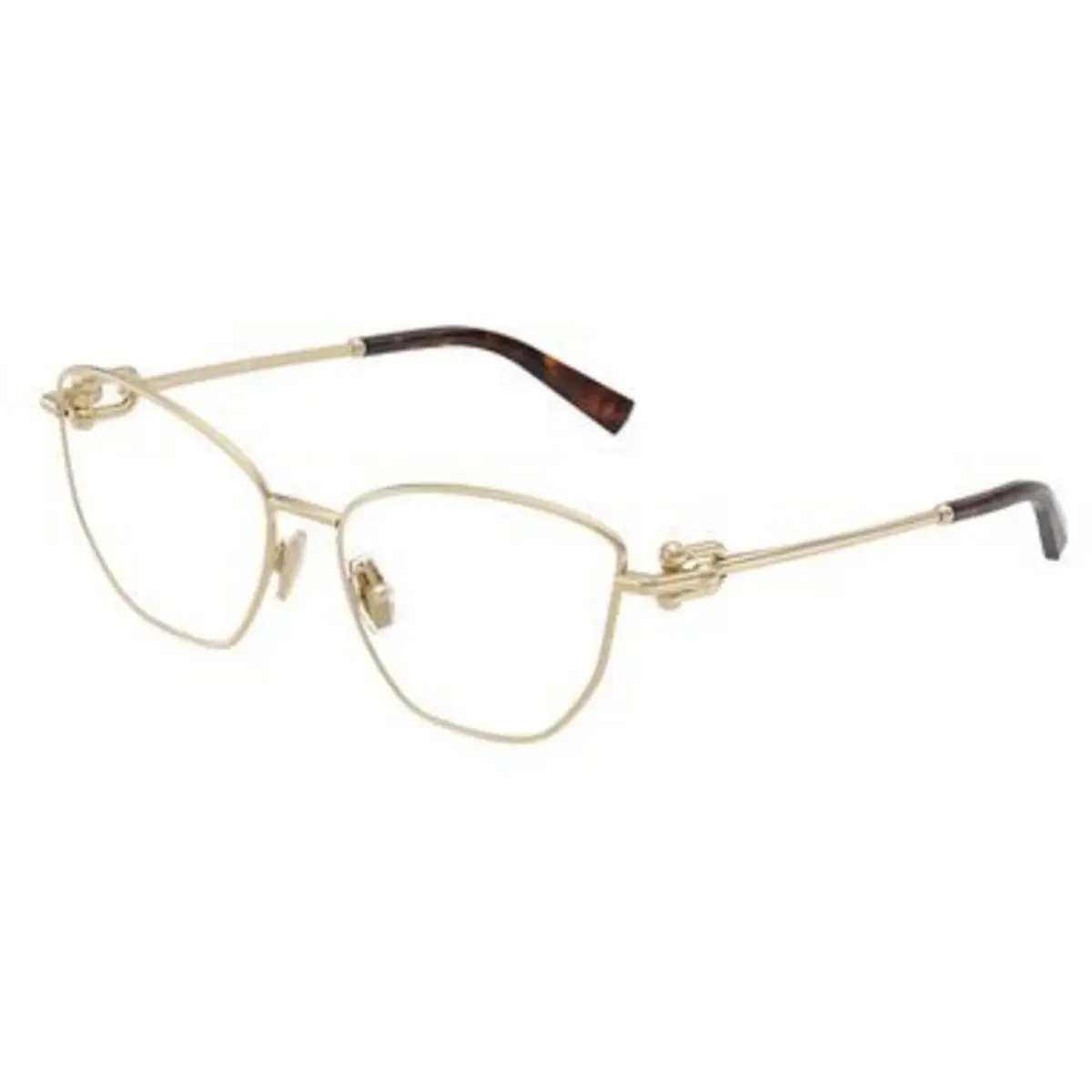Tiffany TF 1166 Pale Gold Demo Lens 6021 Size 57 Eyeglasses by Tiffany & Co.
