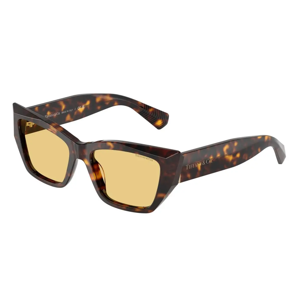 Tiffany TF 4230 Havana / Orange Polyamide Standard 8015/7 Size 54 Sunglasses by Tiffany & Co.