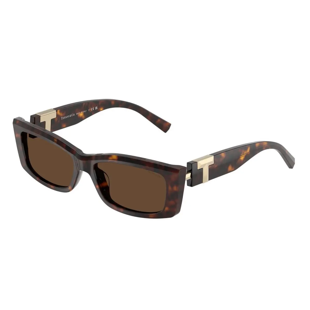 Tiffany TF 4240 U Havana / Light Brown 80153G Size 54 Sunglasses