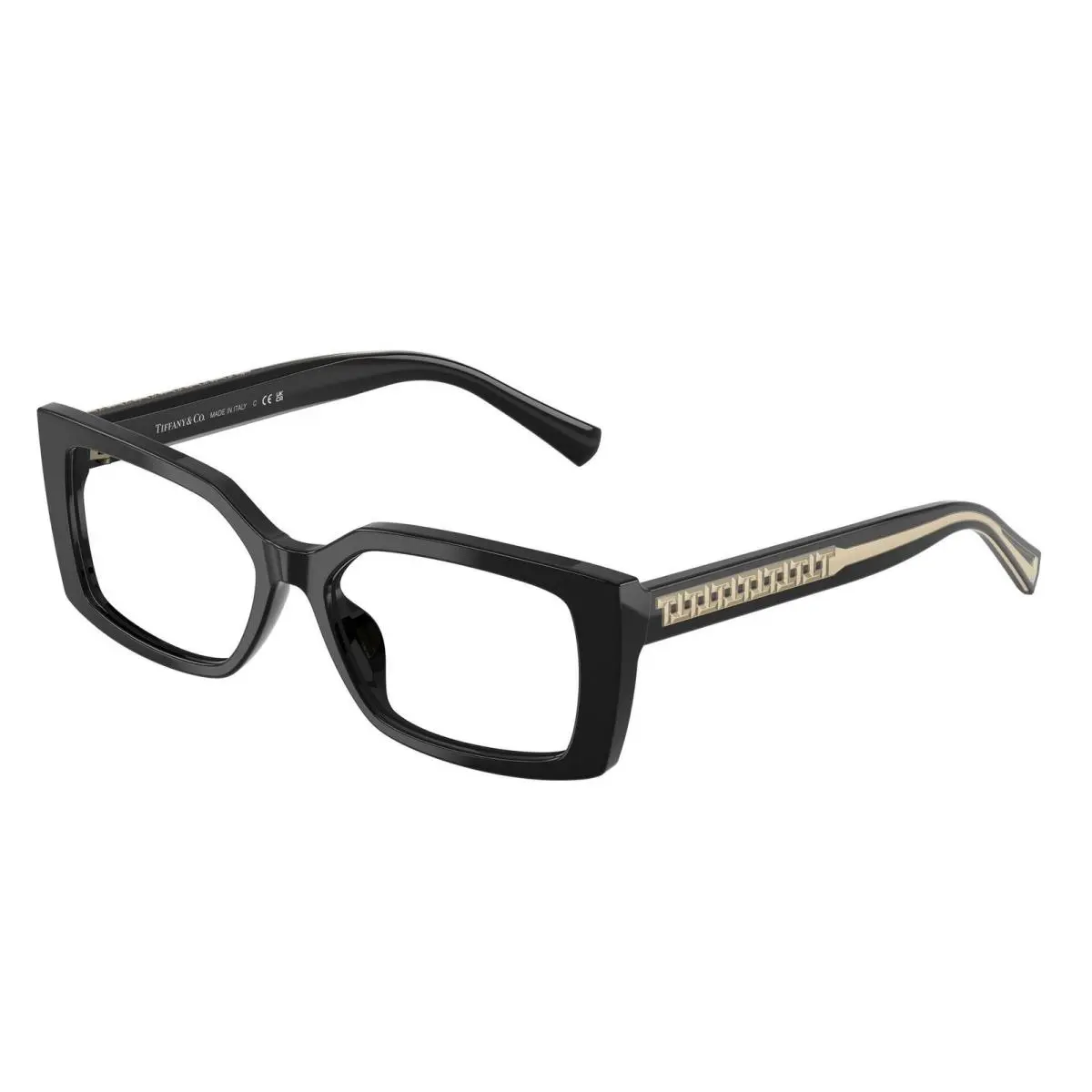 Tiffany TF 2269 U Black Demo Lens 8001 Size 54 Eyeglasses by Tiffany & Co.