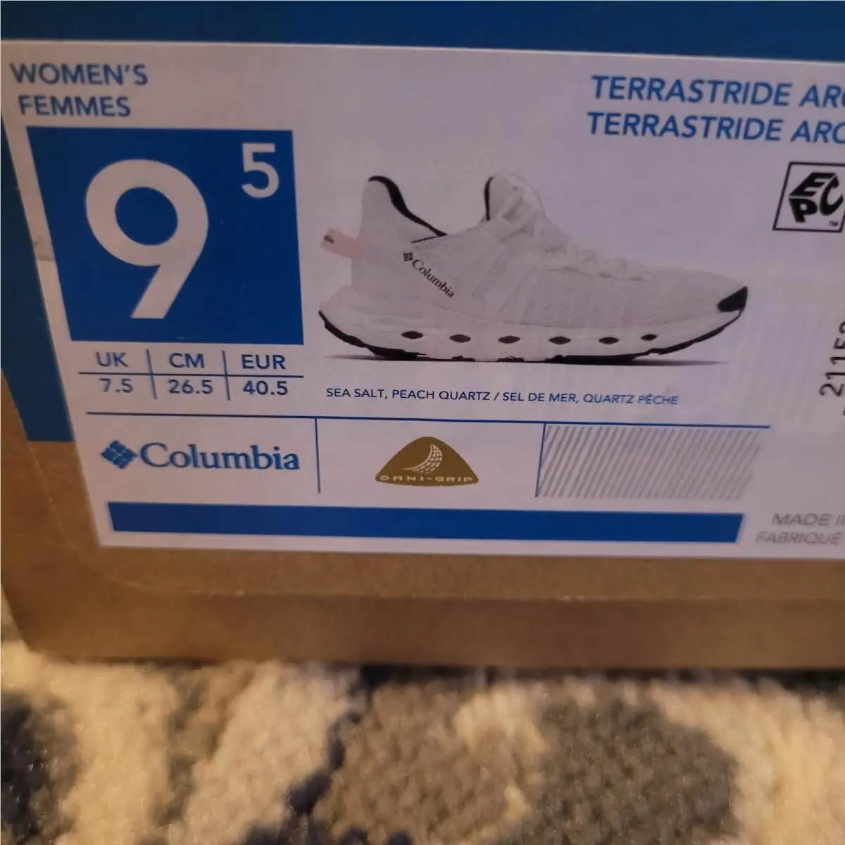 Columbia shoes - Columbia Terrastride Arcadia - Terrastride Arcadia - BL7249-125 - White 3