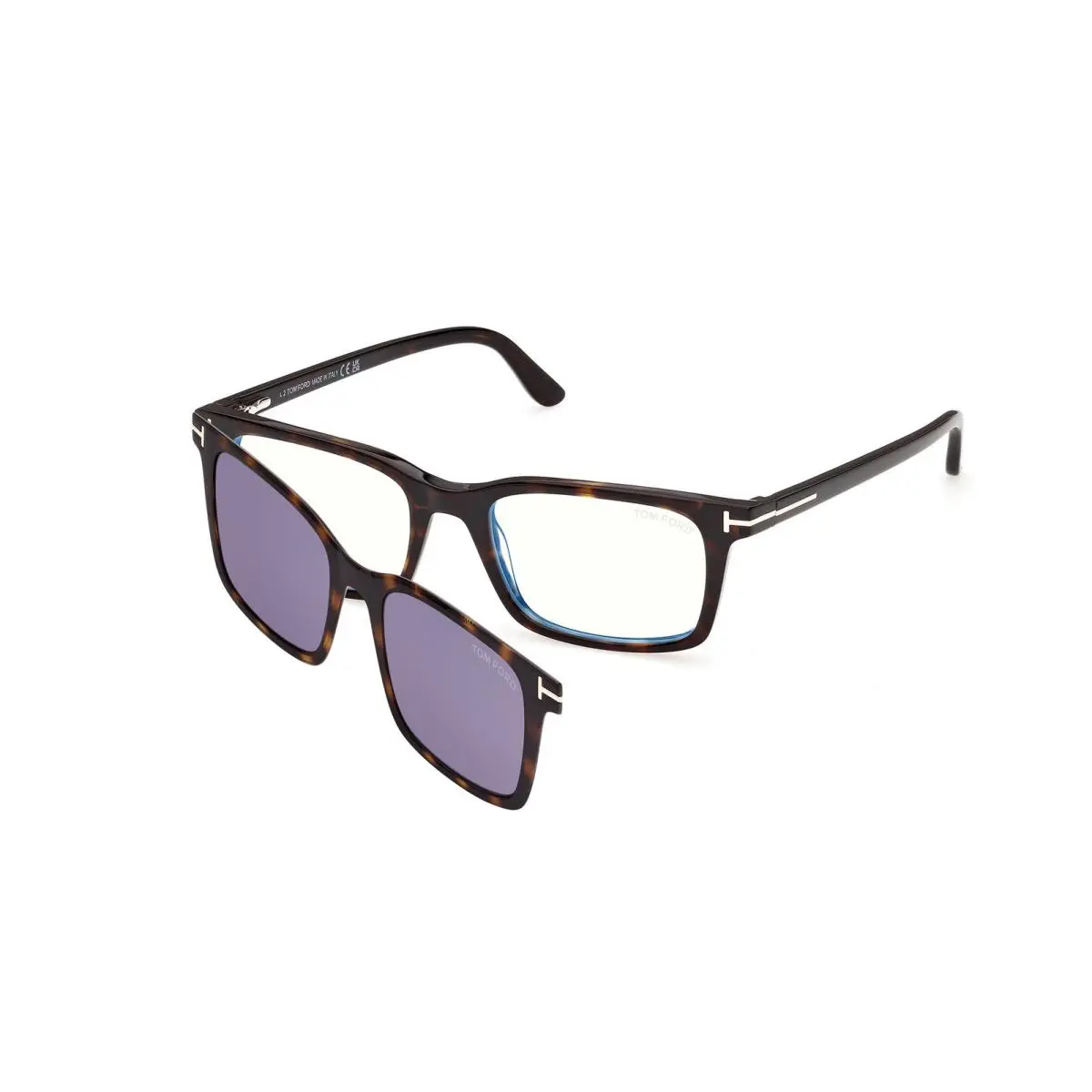 Tom Ford FT 6175-B Dark Havana / 052 Size 53 Eyeglasses