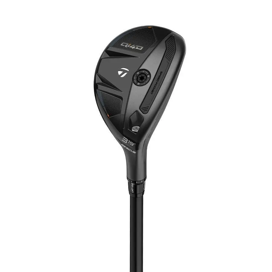 TaylorMade  - taylormade Qi4D Rescue - Rescue - Lie Angle: Black 3