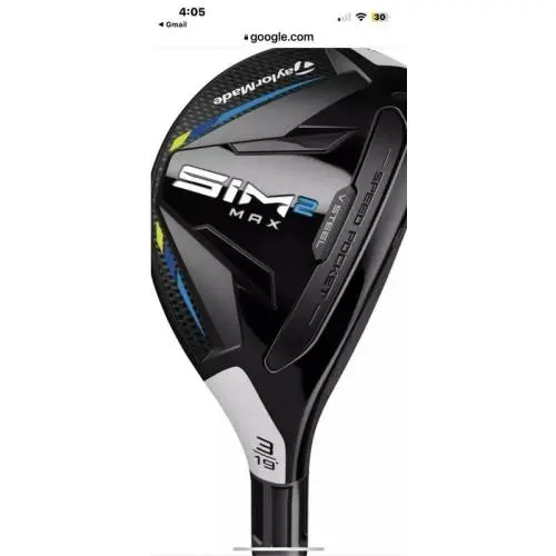 TaylorMade  - SIM Rescue - SIM Rescue - Lie Angle: Black 23