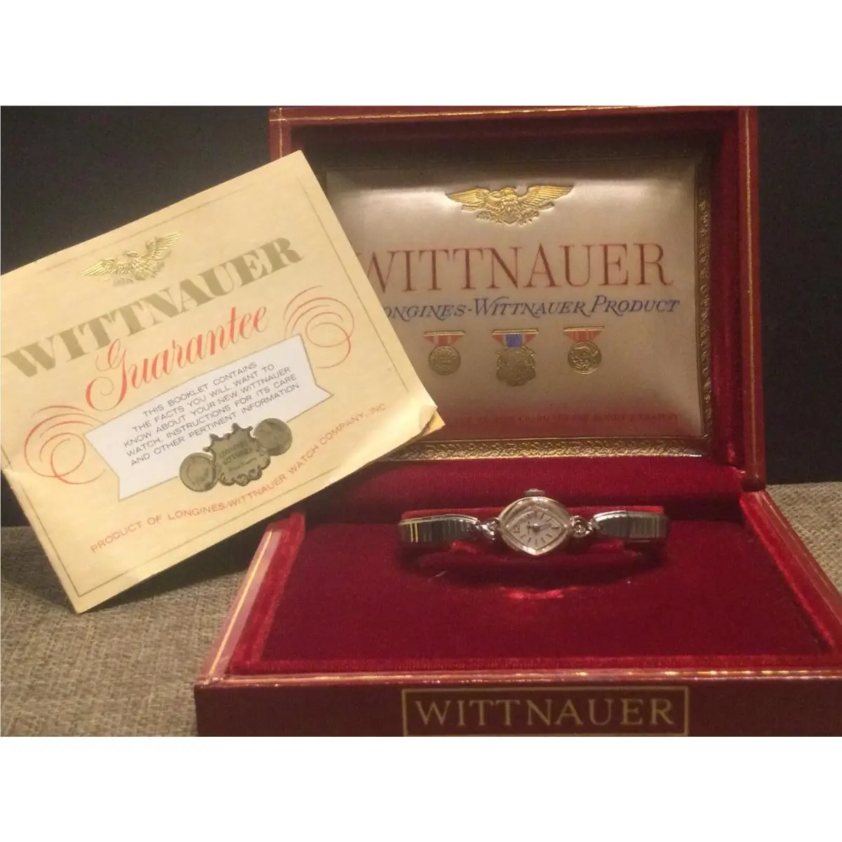 By Longines Ladies Watch Small Diamond 10KGF Bezel Band 1/20 10KGF by Wittnauer