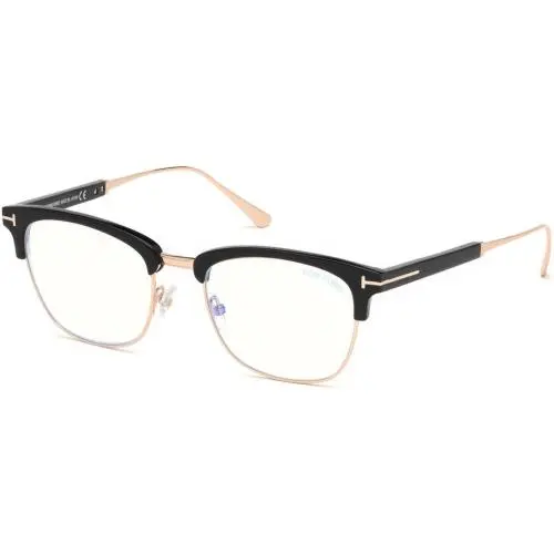 Tom Ford FT 5590-F-B Shiny Black Rose Gold 001 Size 52 Eyeglasses