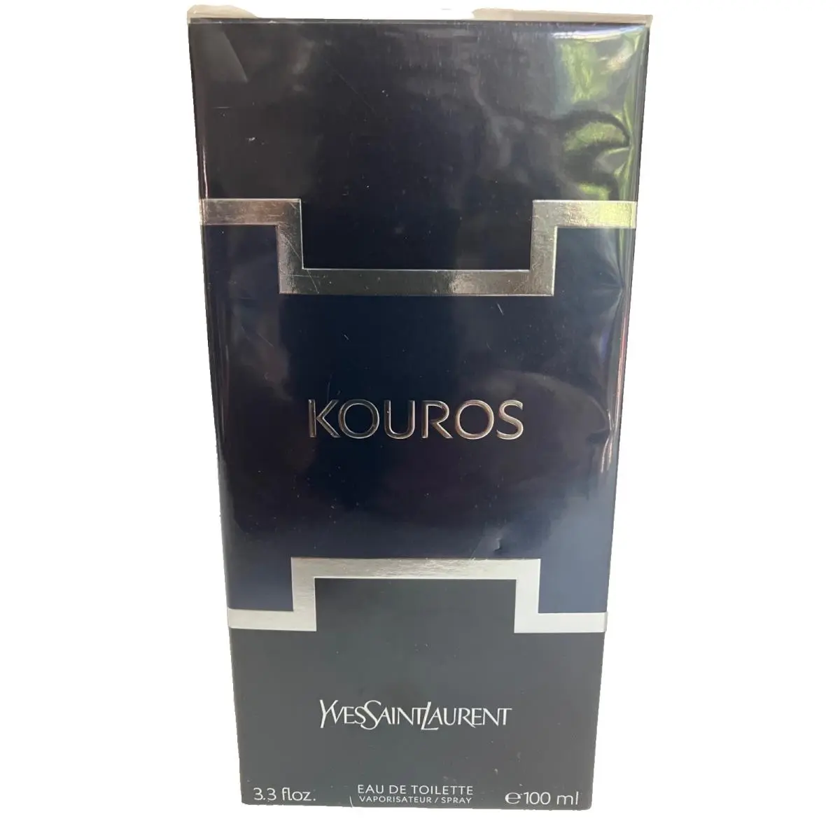 Ysl Kouros 3.3oz Edt Spray For Men Rare Made in France by Yves Saint Laurent