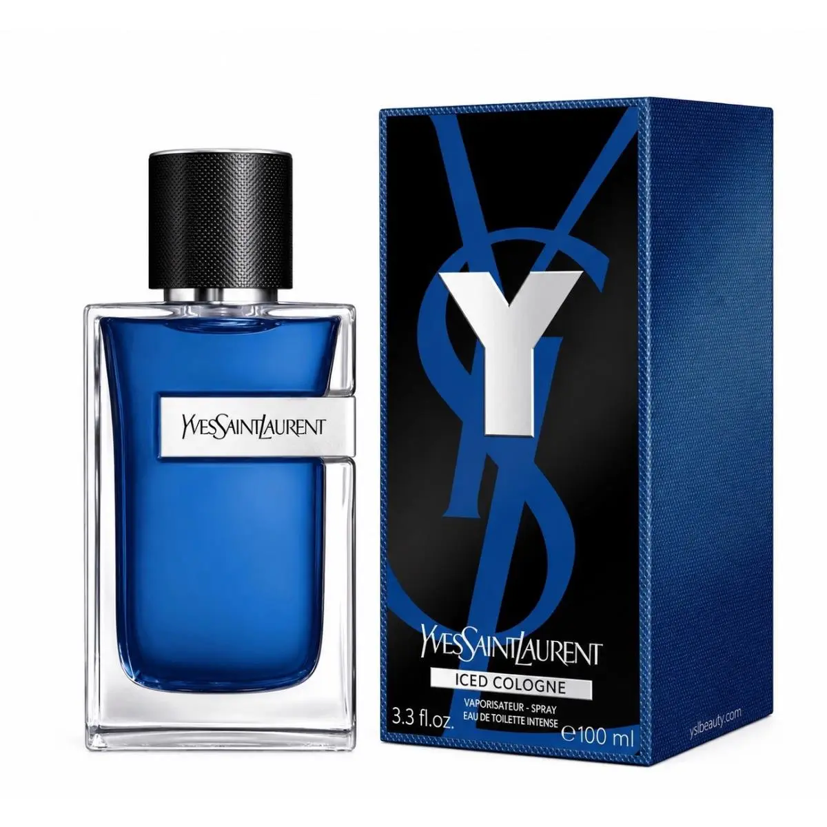 Yves Saint Laurent Ysl Y Iced Cologne Edt Intense 3.3oz/ 100ml Men’s Cologne