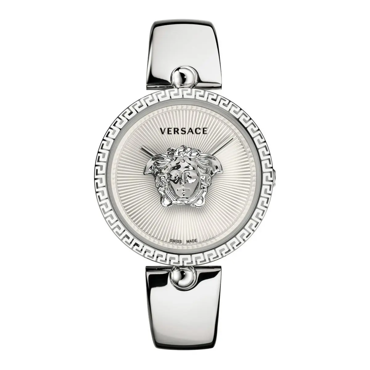 Versace Womens Stainless Steel 39mm Bracelet Fashion Watch