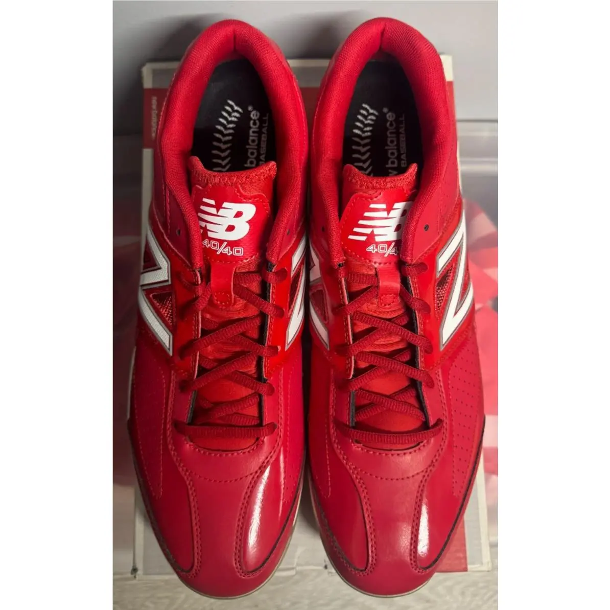 New Balance shoes - MB4040AR - MB4040AR - Red & White (UPC: 886350162380) 2