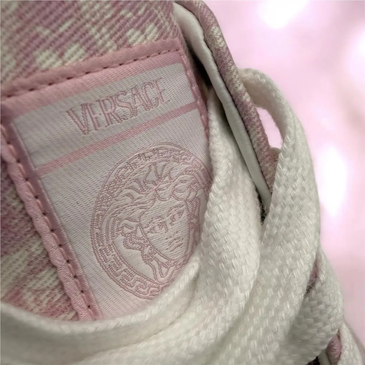 Versace shoes - Versace Barocco Jacquard - Barocco Jacquard - Pink Multi 6
