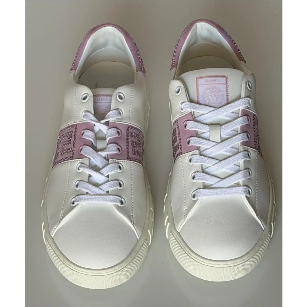 Versace shoes - Versace Greek - Greek - 1013568 - White/Pink 9