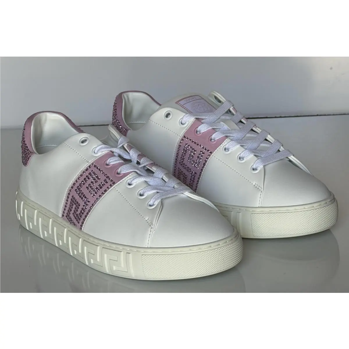 Versace shoes - Versace Greek - Greek - 1013568 - White/Pink 10
