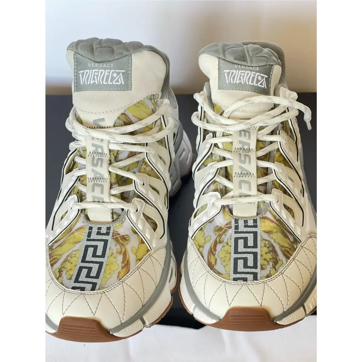 Versace shoes - VERSACE Trigreca Colorblock - Trigreca Colorblock - White Multi 2