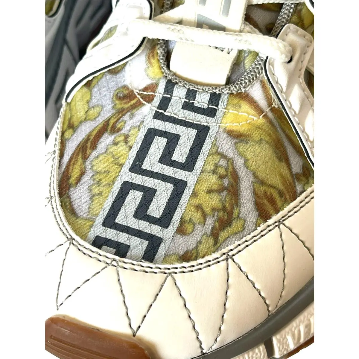 Versace shoes - VERSACE Trigreca Colorblock - Trigreca Colorblock - White Multi 1