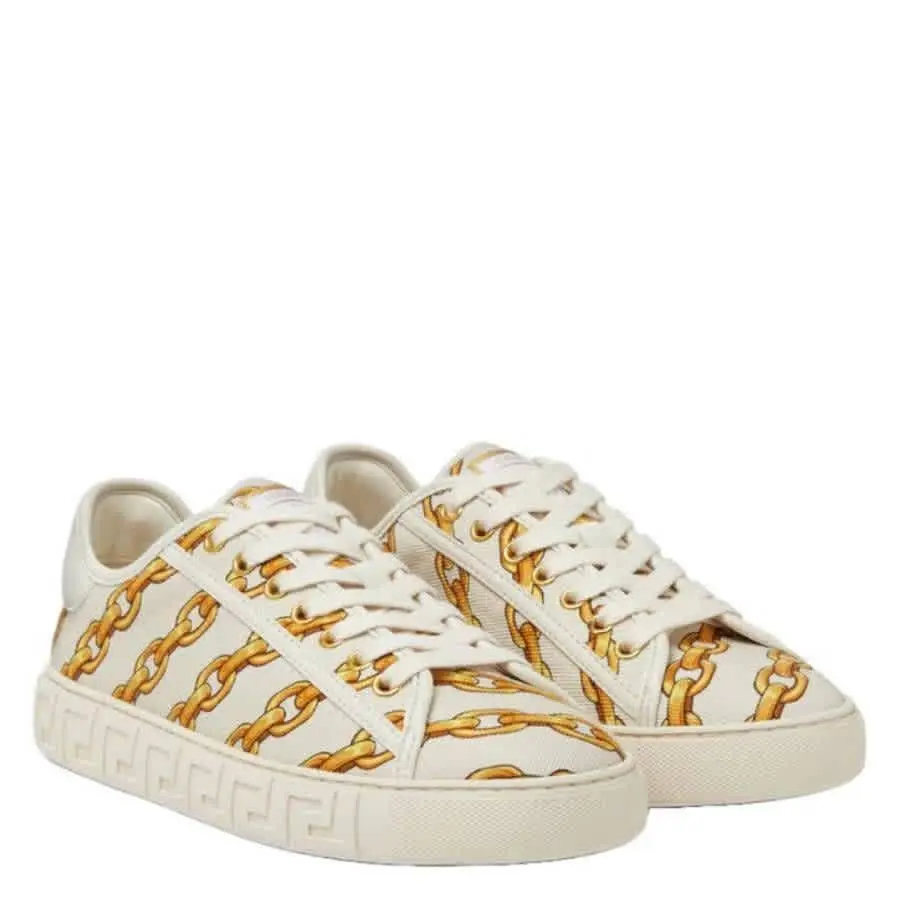 Versace shoes - 1013568-1A13792-PORCELAIN WHITE+MUL (UPC: 8053609856761) 0