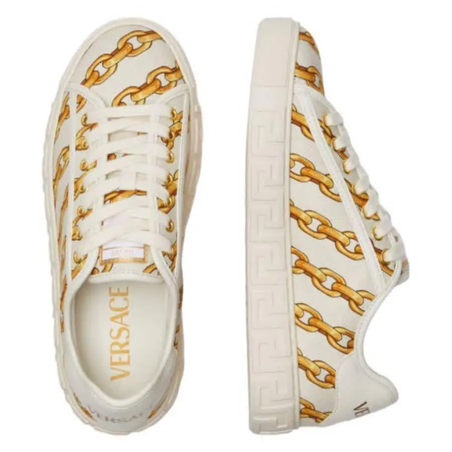 Versace shoes - 1013568-1A13792-PORCELAIN WHITE+MUL (UPC: 8053609856761) 1