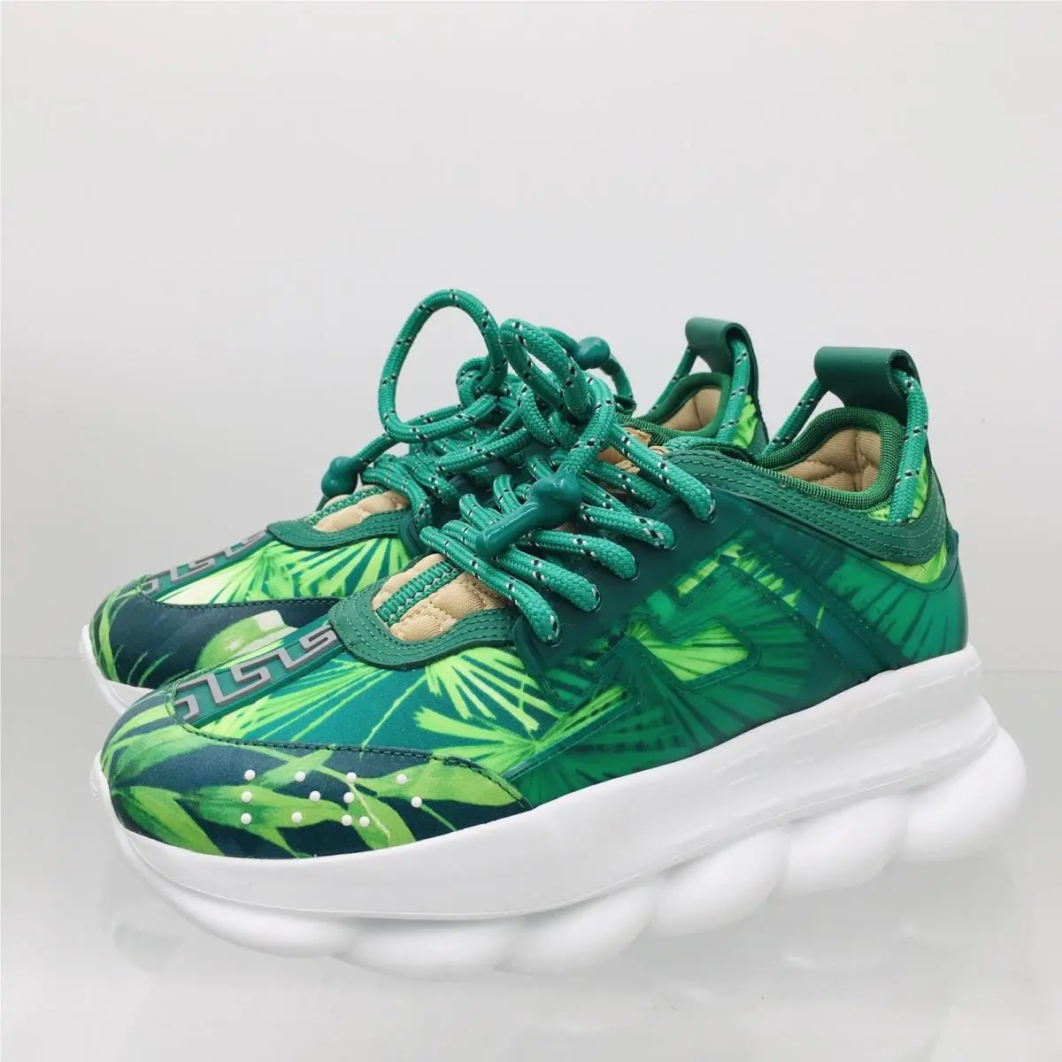 Versace shoes - Versace Chain Reaction - Chain Reaction - DSR705G - Green (UPC: 8054716387575) 2