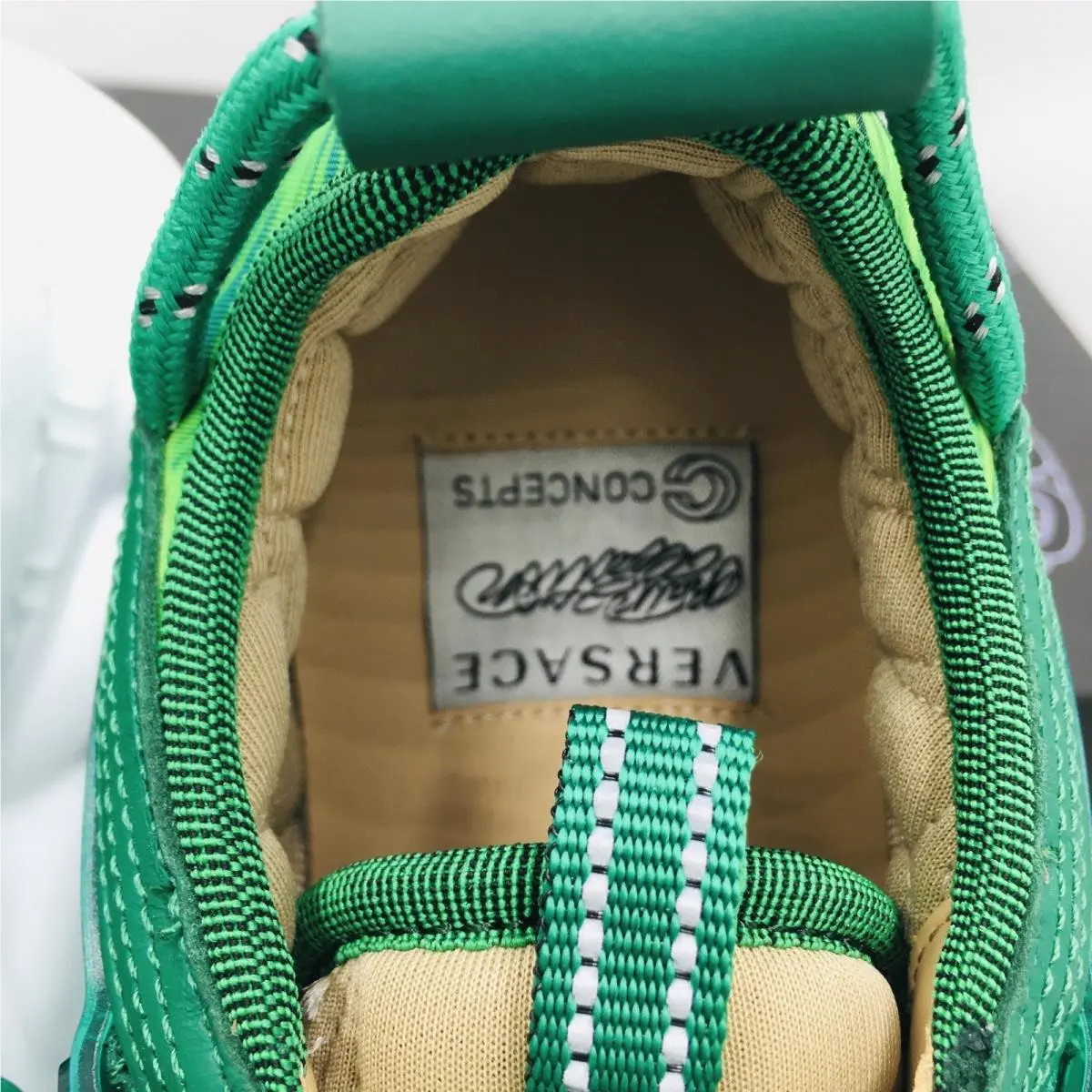 Versace shoes - Versace Chain Reaction - Chain Reaction - DSR705G - Green (UPC: 8054716387575) 9