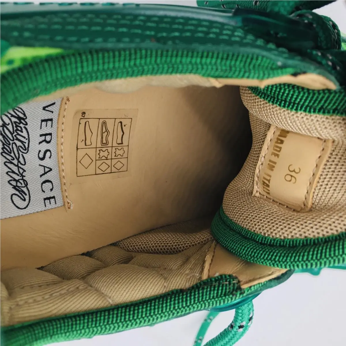Versace shoes - Versace Chain Reaction - Chain Reaction - DSR705G - Green (UPC: 8054716387575) 19
