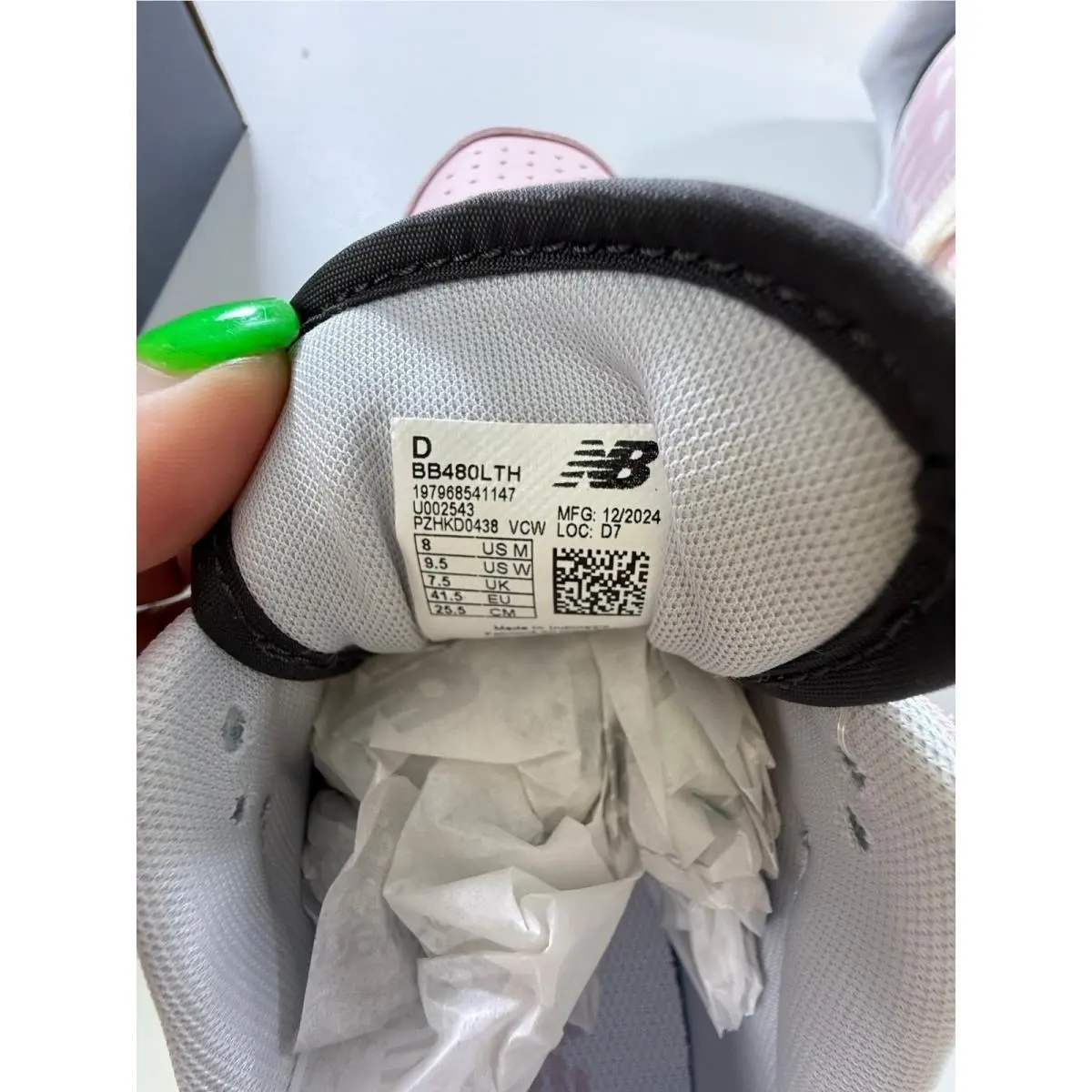 New Balance shoes - New Balance 480 - Pink 3