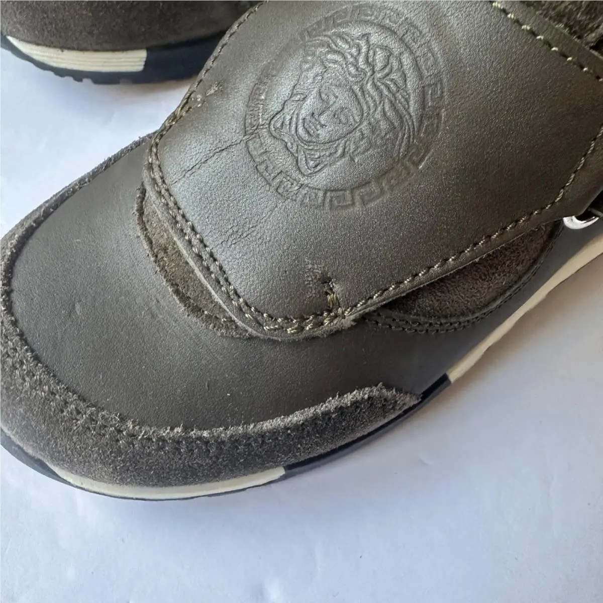 Versace shoes - military green 7