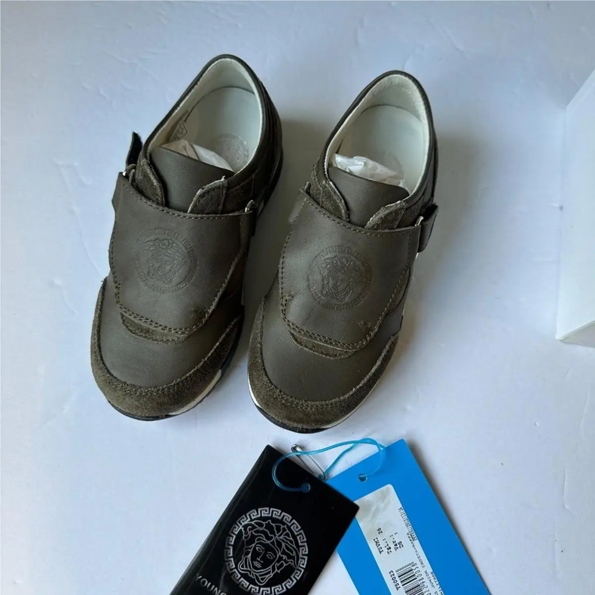Versace shoes - military green 10