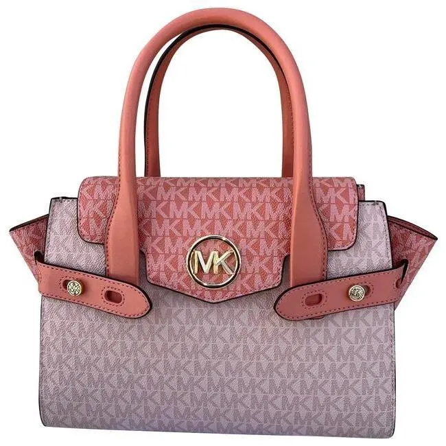 Carmen Signature Sherbet Belted Satchel by Michael Kors