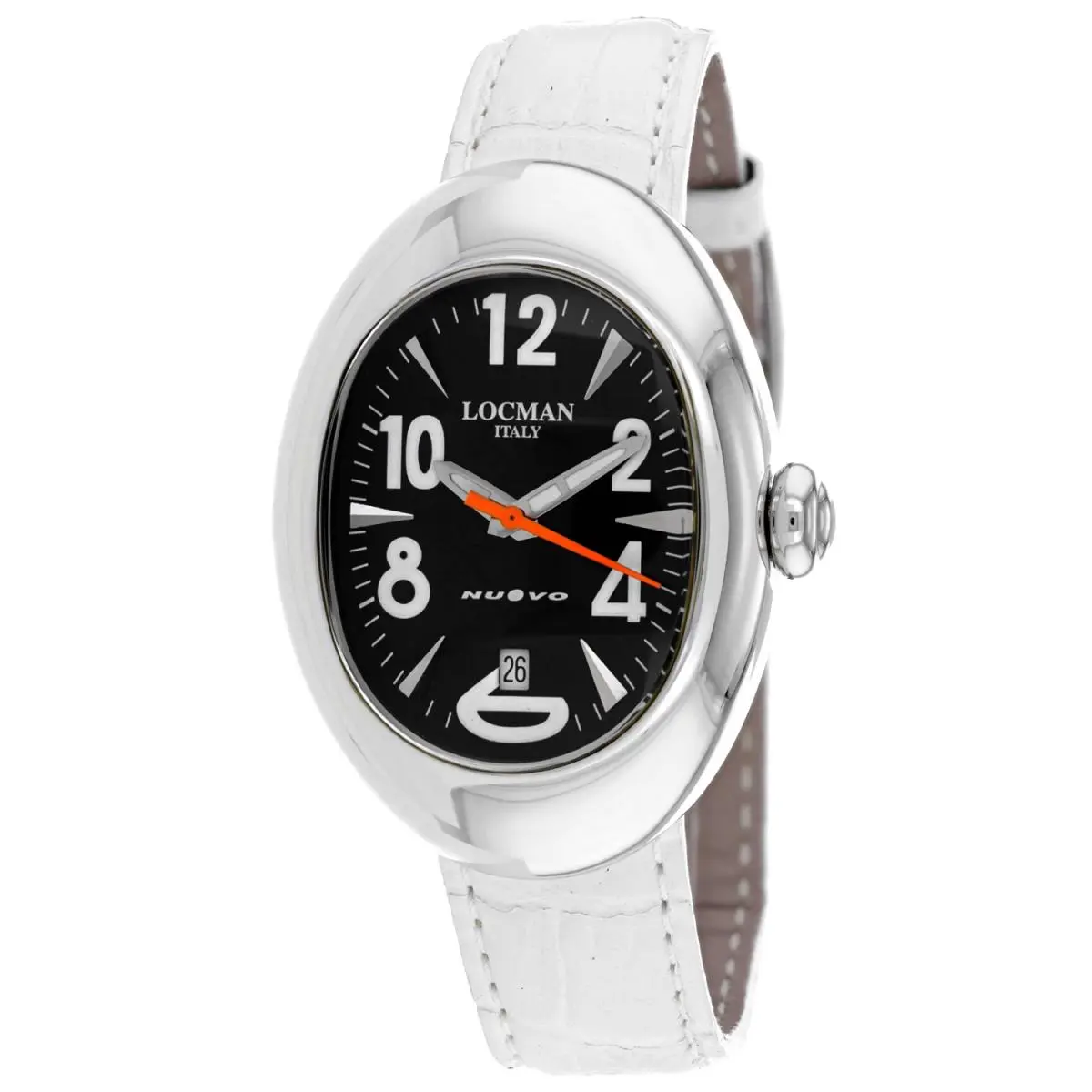 Locman Women`s Classic Black Dial Watch - 2000WB