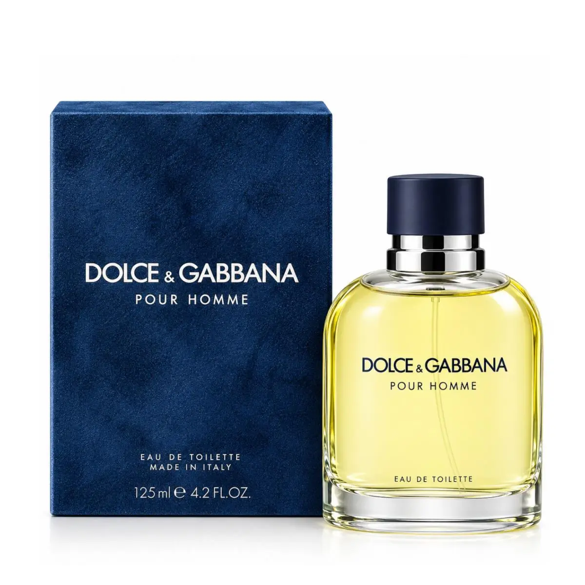 Dolce Gabbana Pour Homme Men`s Eau de Toilette Fragrance 4.2 FL OZ 125 ML