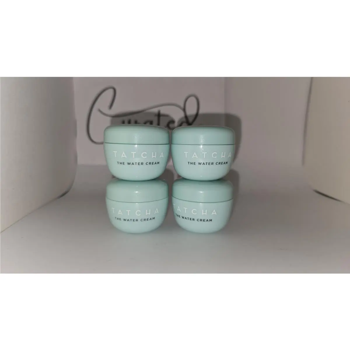 4 Pack  The Water Cream Pore Perfecting Japanese Wild Rose Moisturizer by Tatcha