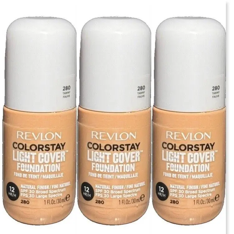 48  Colorstay Light Cover Foundation 280 Tawny 772 by Revlon