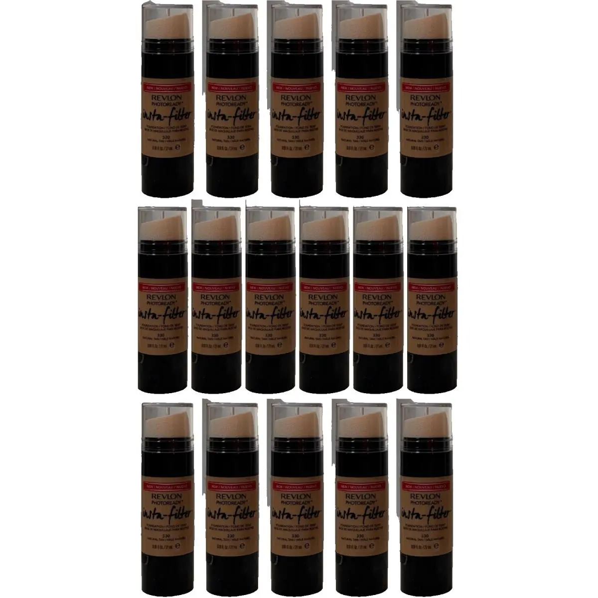 16  Photoready Insta Filter Foundation 330 Natural Tan 455 by Revlon