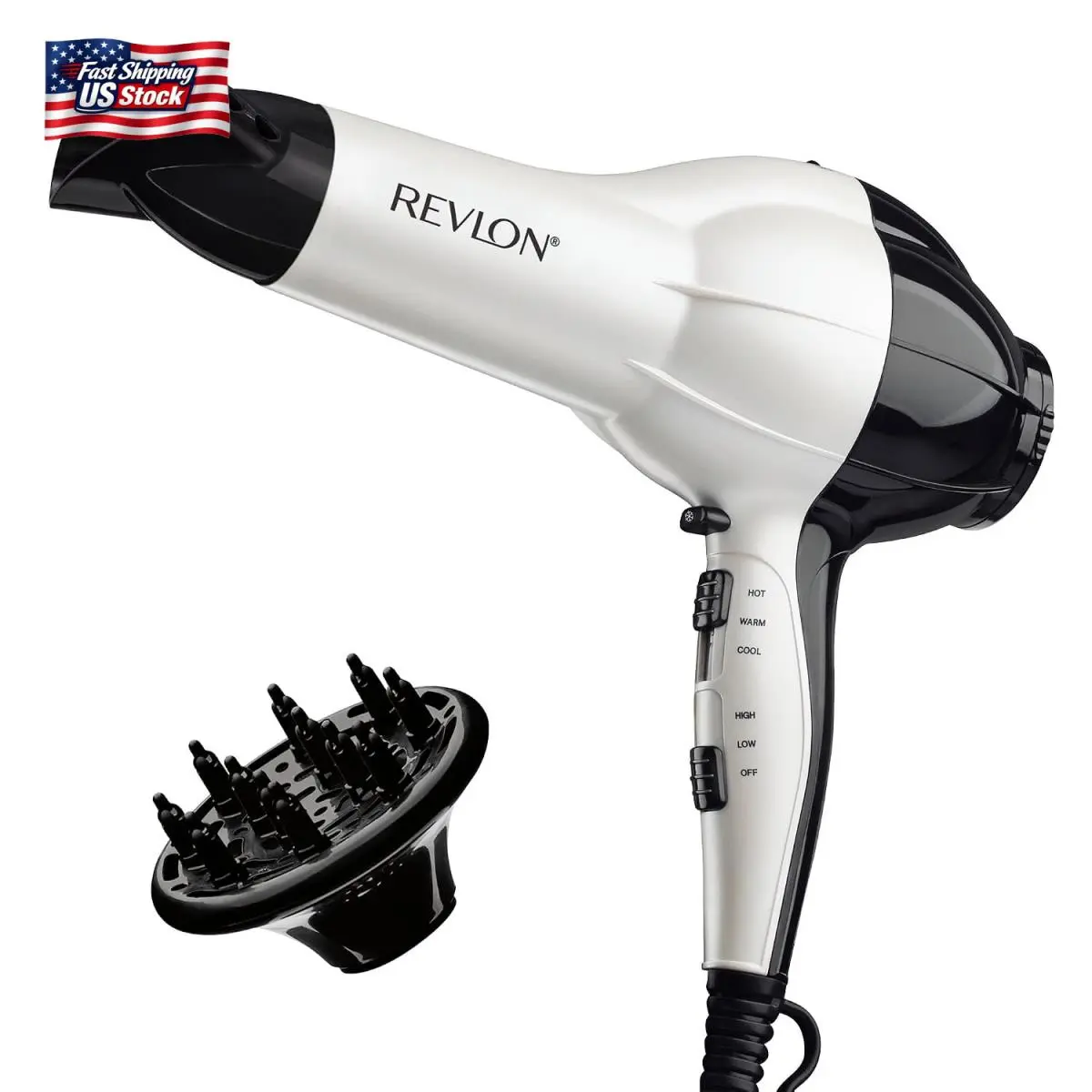 Shine Booster Hair Dryer 1875W Smooth Blowout and Maximum Volume by Revlon