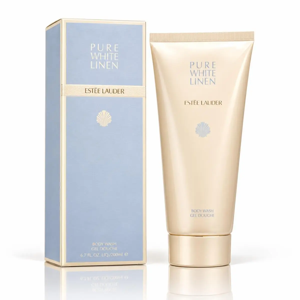 Pure White Linen by Estee Lauder 6.7 oz / 200 ml Body Wash
