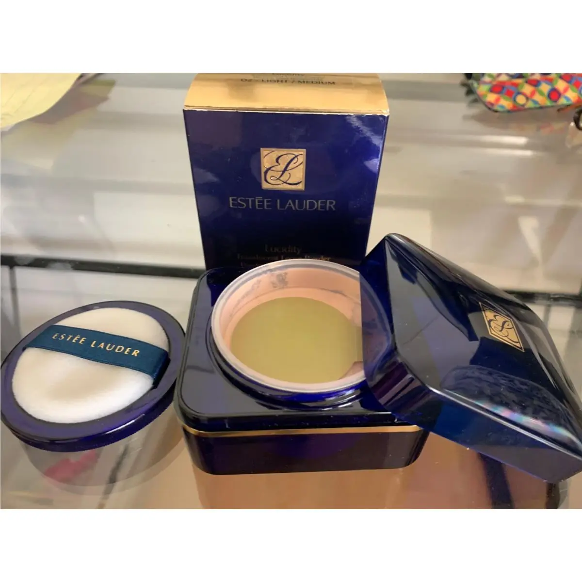 Estee Lauder Lucidity Loose Powder Full Size 02 Light/medium