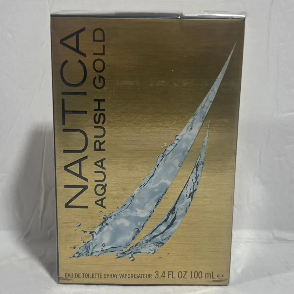 Aqua Rush Gold 3.4floz Eau De Toilette Spray by Nautica