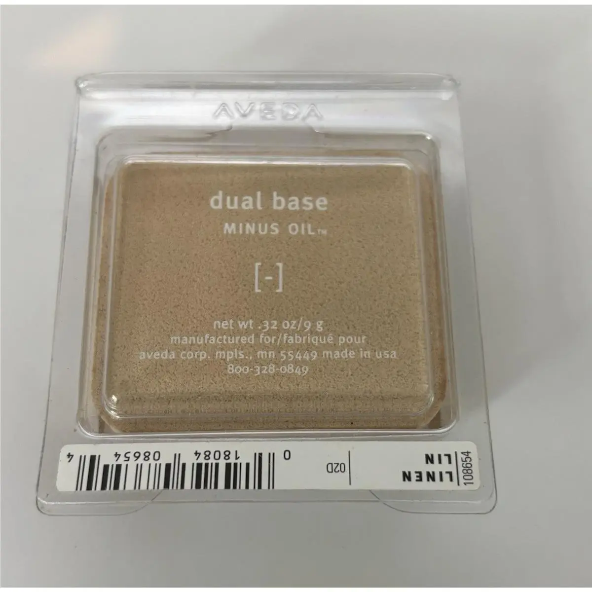 Linen Dual Base Minus Oil Face Powder Foundation Vintage by Aveda