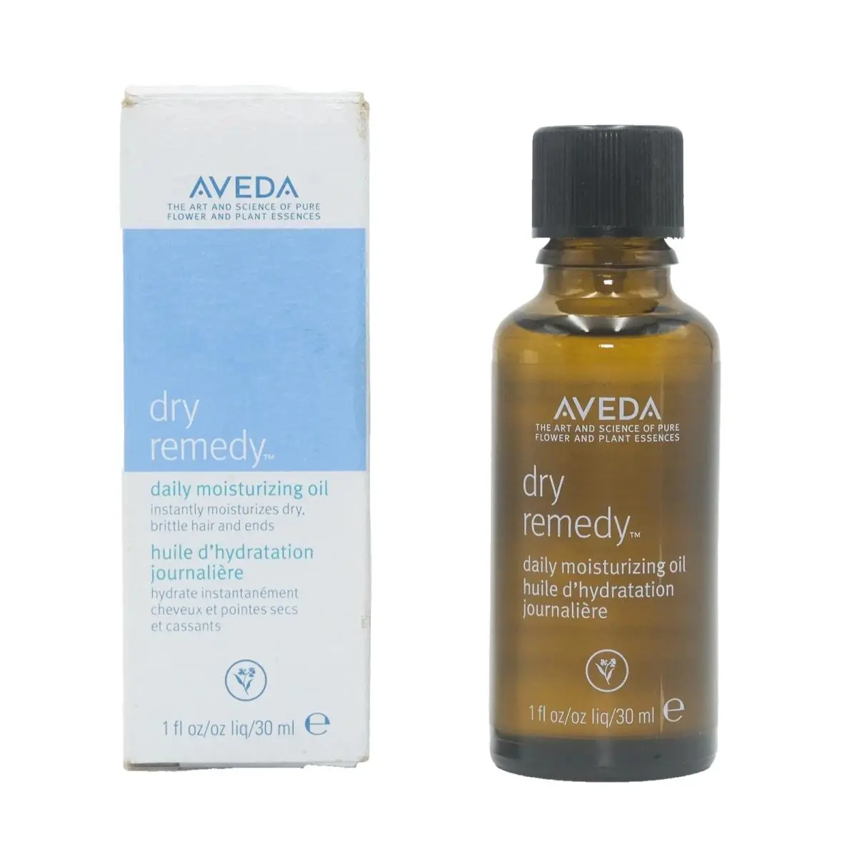 Aveda Dry Remedy Daily Moisturizing Oil 1 oz Instant Moisturizes Dry Hair Ends