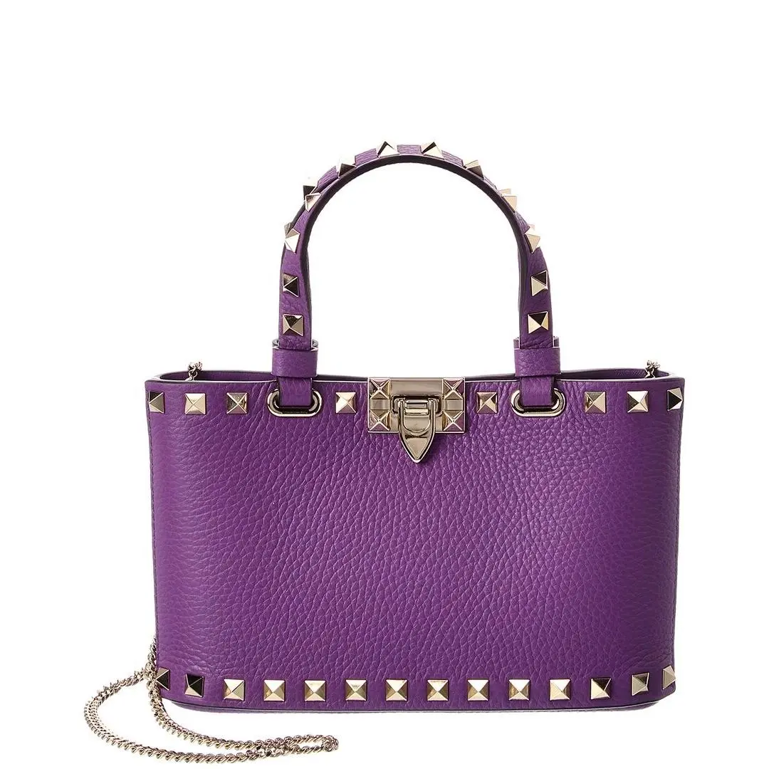 Rockstud Mini Leather Tote Women`s by Valentino