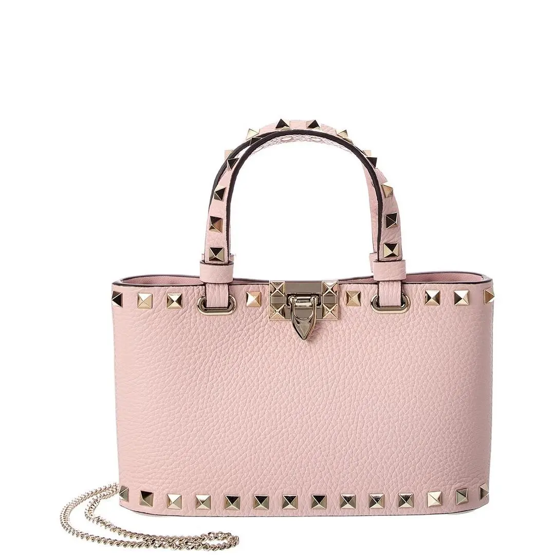 Rockstud Mini Leather Tote Women`s by Valentino