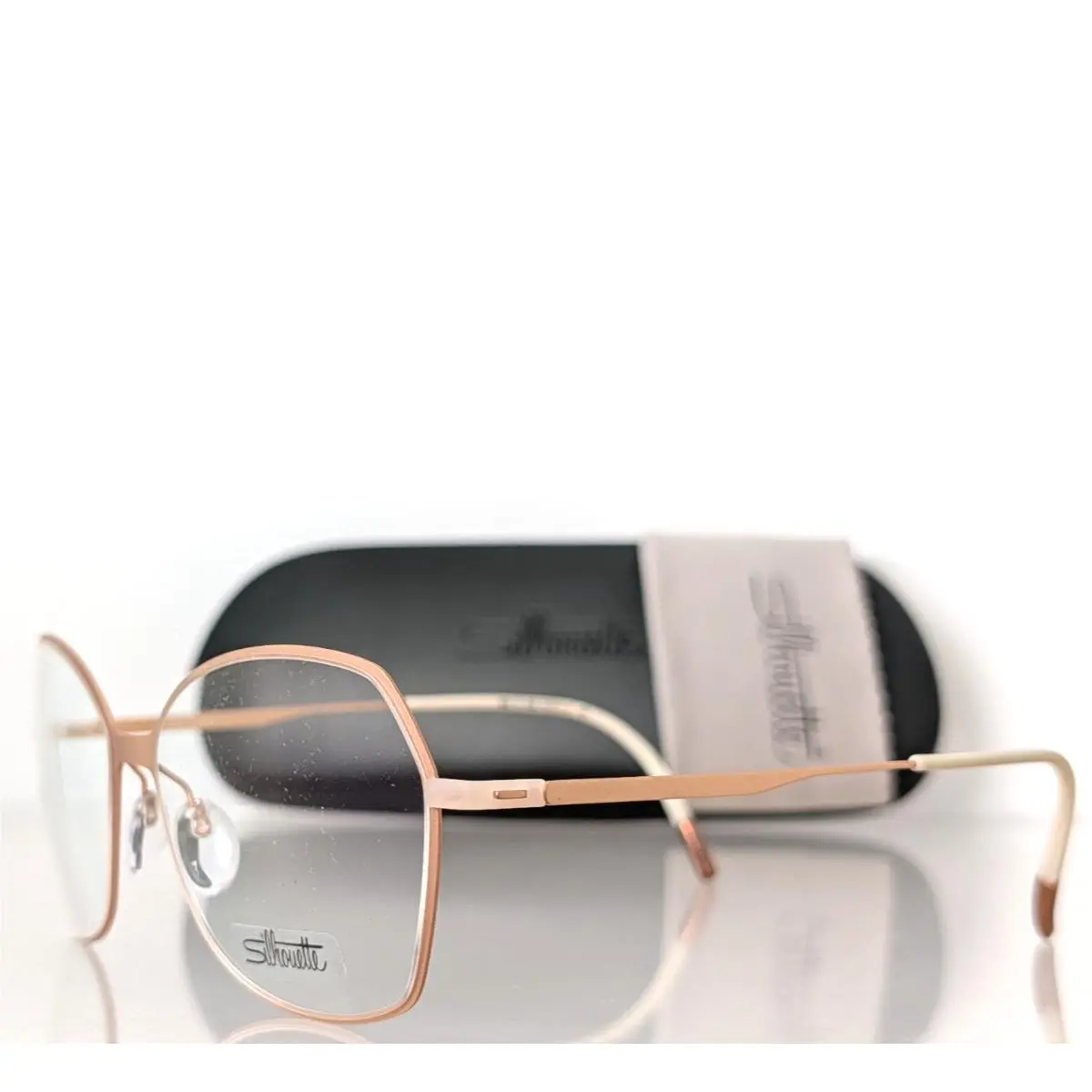 Eyeglasses Spx 4559 75 3530 53mm Lite Wave Titanium by Silhouette