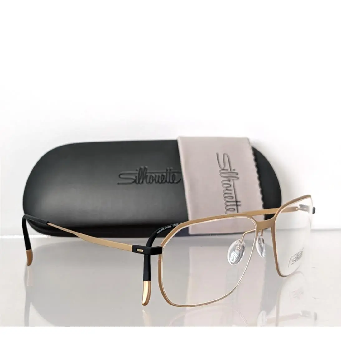 Eyeglasses Spx 5556 75 7530 54mm Lite Wave Titanium by Silhouette