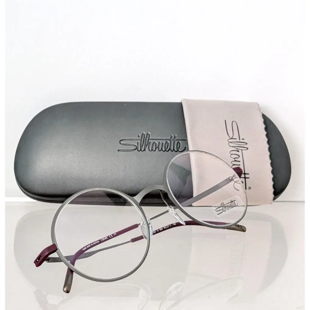 Eyeglasses Spx 5557 75 6560 46mm Titanium Frame by Silhouette